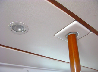 Beneteau 393 Cabin Ceiling